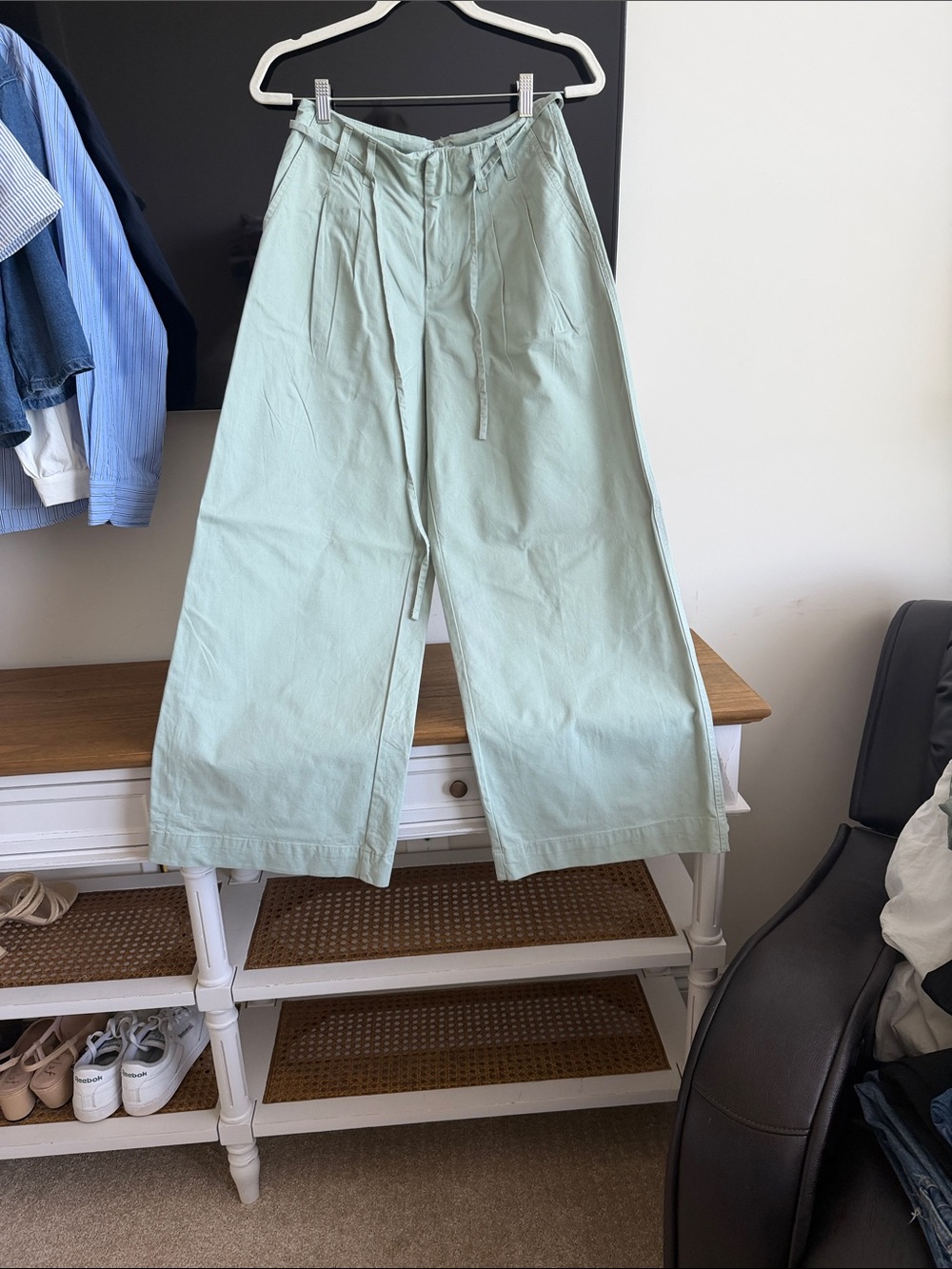 a new day Mint Green Wide-Leg Trousers